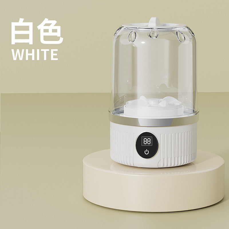 BENRI CHOICE 新しいポータブルミニ洗濯機 – コンパクトでワイヤレス、下着や靴下に最適