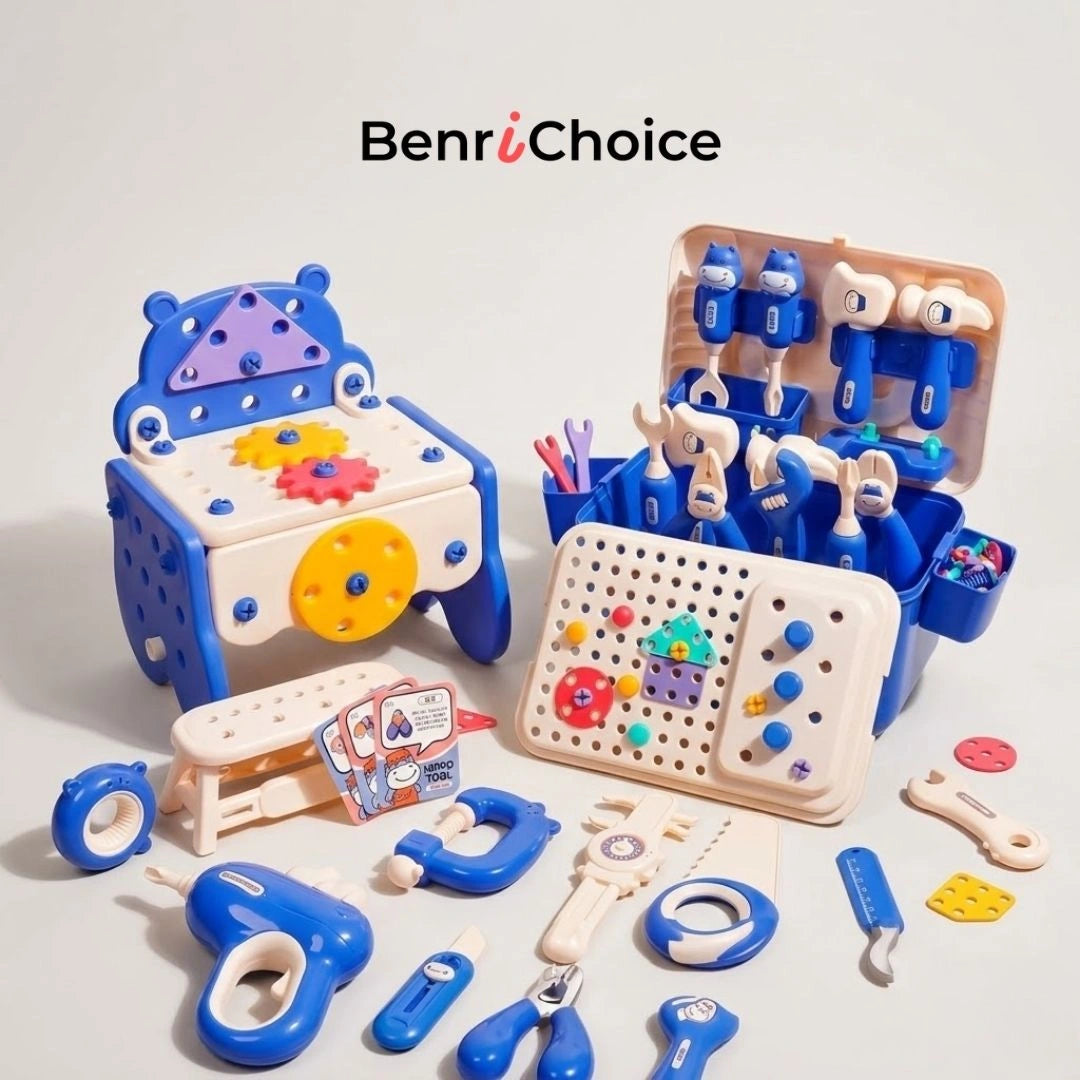 Benri Choice™ こども用 電動ドリル付き 組み立てツール｜ 人気No.1