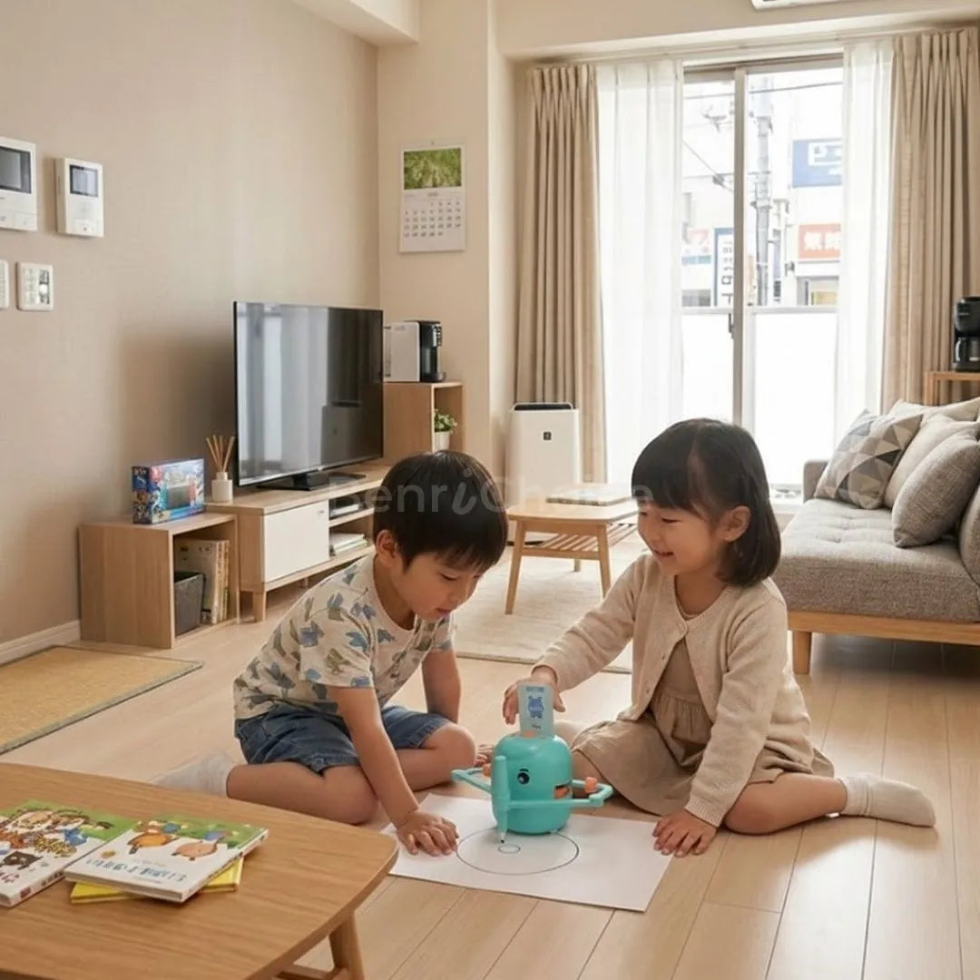 おえかきがもっと楽しくなる 自動おえかきロボット｜知育おもちゃ