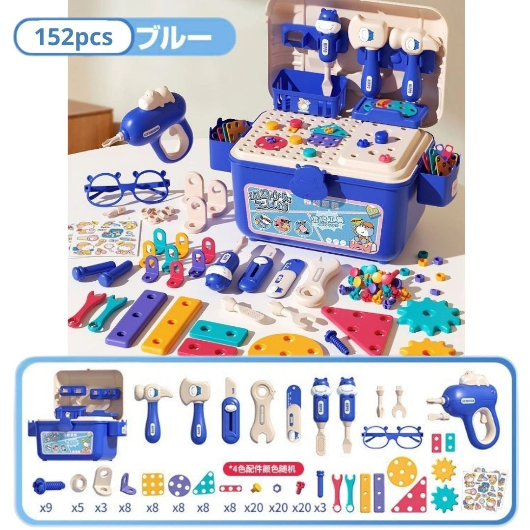 こども用組み立てツールセット（電動ドリル付き