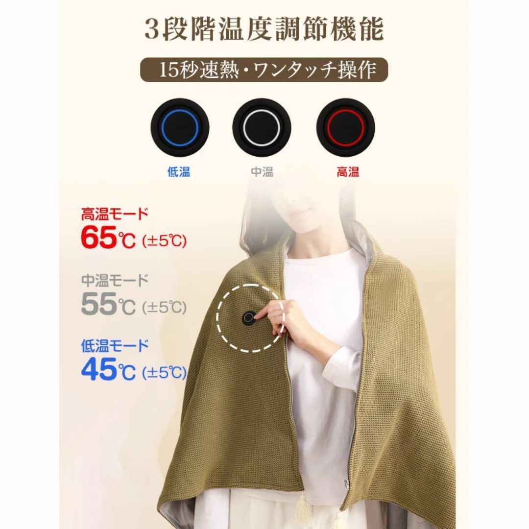 Benri Choice™ USB加熱ブランケット - BLACK FRIDAY!!