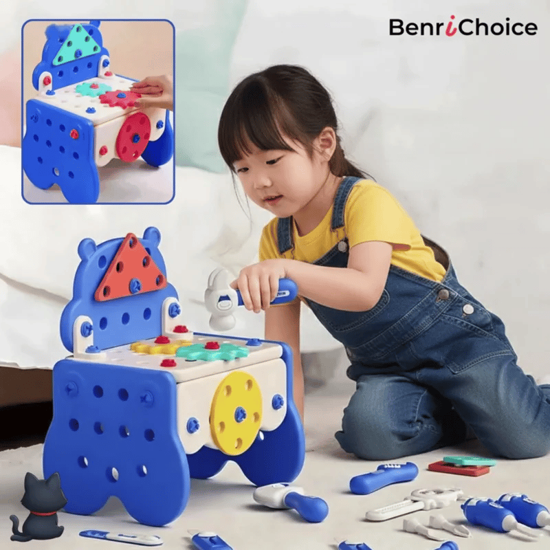 Benri Choice™ こども用 電動ドリル付き 組み立てツール｜ 人気No.1