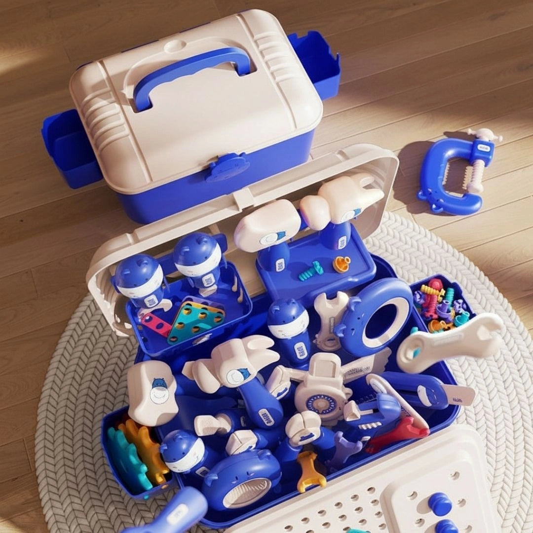 こども用組み立てツールセット（電動ドリル付き