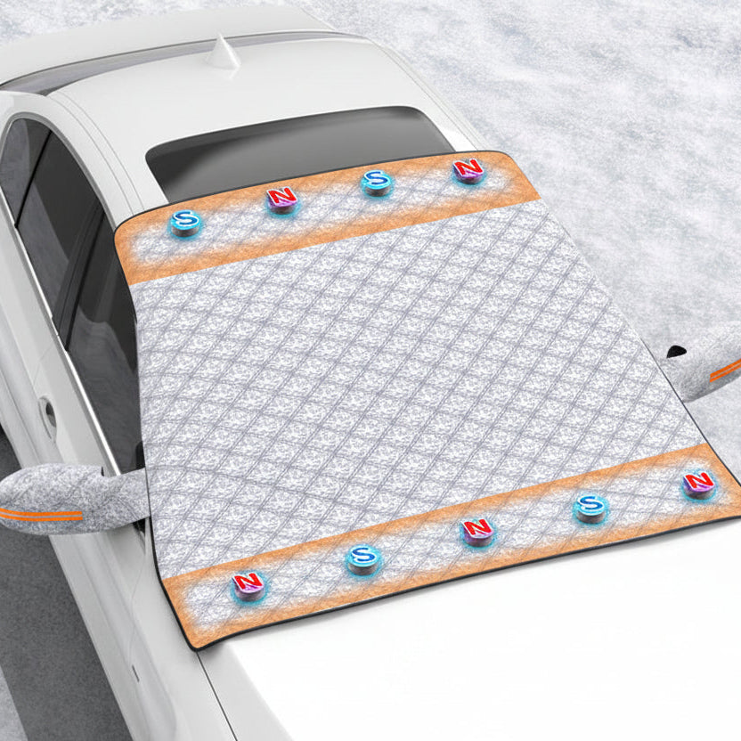 Benri Choice™ 車用 マグネット式 フロントガラス雪よけカバー｜凍結防止・防雪・防寒対策