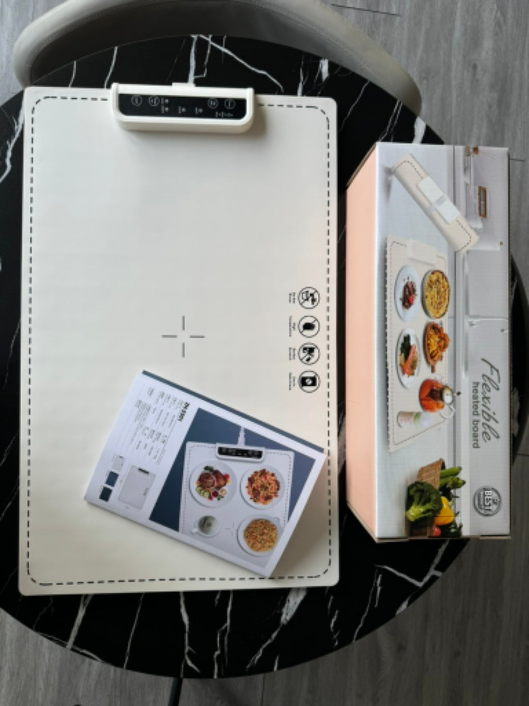 Benri Choice™ 超薄型フードウォーマーマット（巻き取り式）｜料理をあたたかく保つ